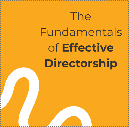 Effective Directorship